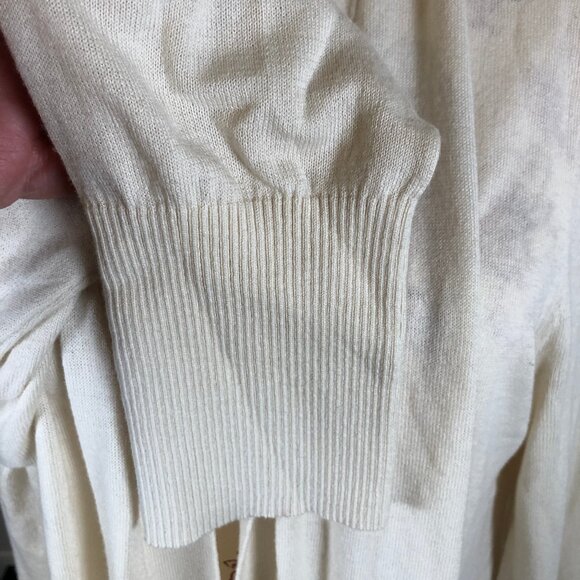 🌸 Dana Buchman Floral Drape Cardigan XL – Vintage-Inspired Soft Layering Piece - Picture 4 of 15